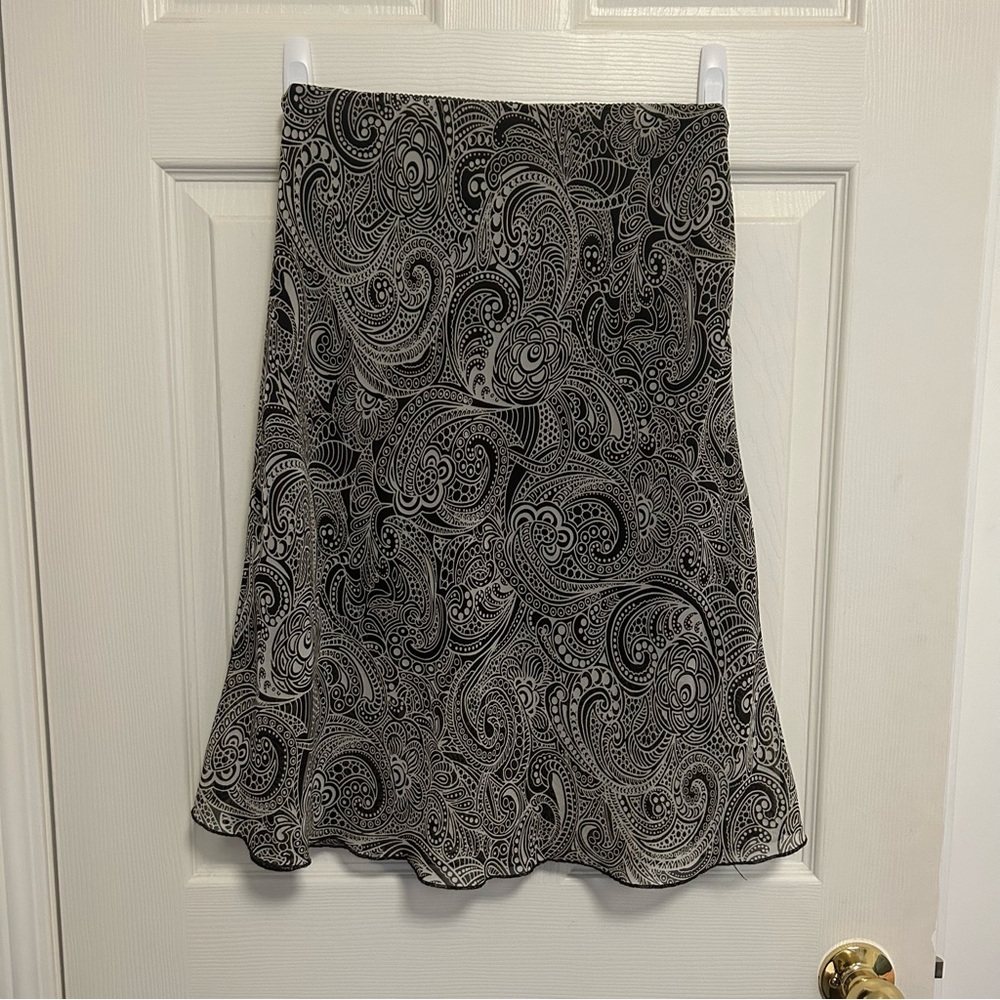 90’s Paisley Skirt Midi Beechers Brook Skirt